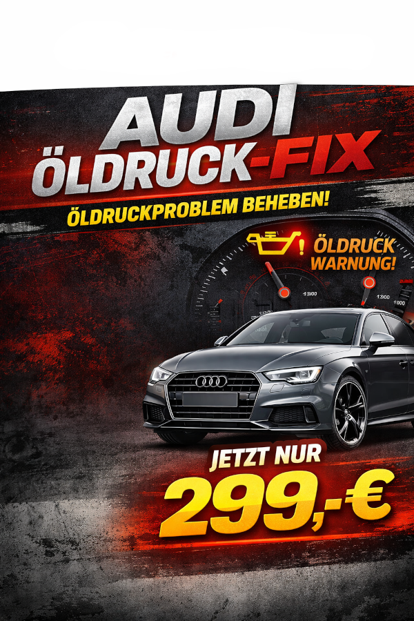 Langfristig kein Motorschaden (kein Turbolagerschaden, kein Lagerschaden)